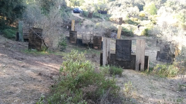 campo de paintball
